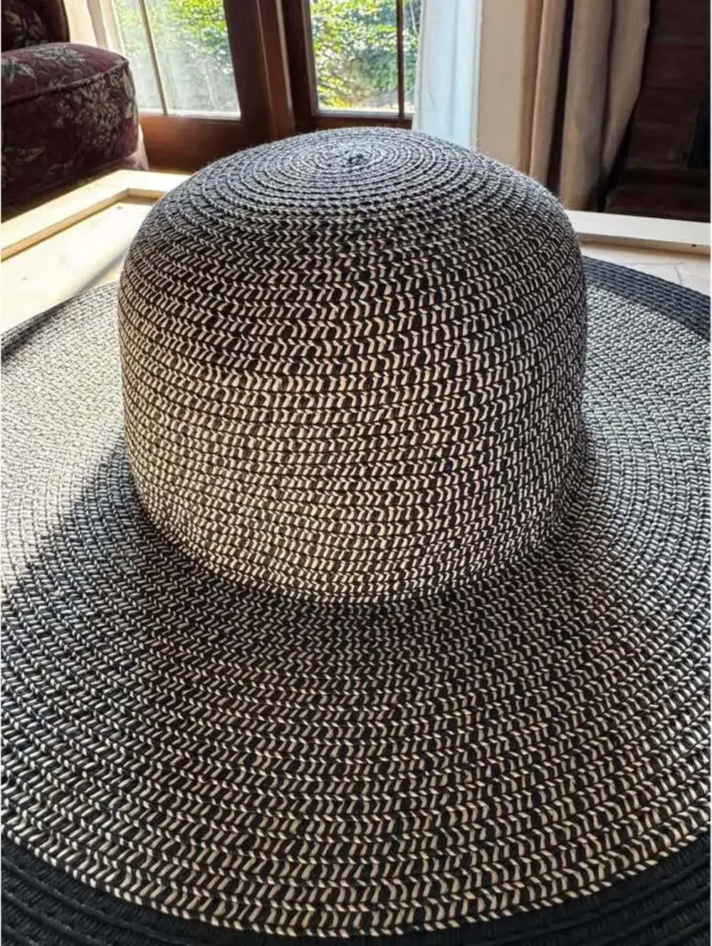Serra Vintage Coastal Wide Brim Straw Sun Hat